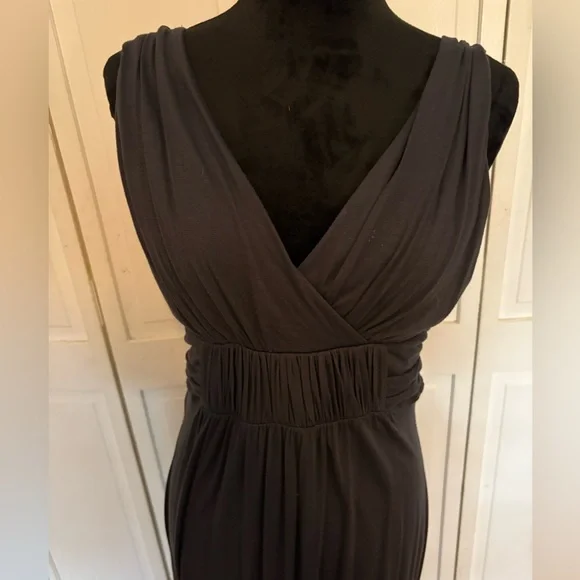 To the Max Charcoal Sleeveless Maxi Dress - Picture 2 of 5